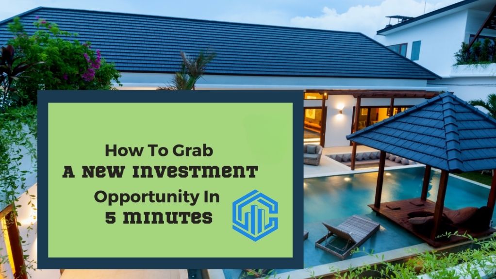 How To Grab A New Investment Opportunity In 5 Minutes